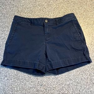 Banana Republic size 4 Navy blue khaki shorts